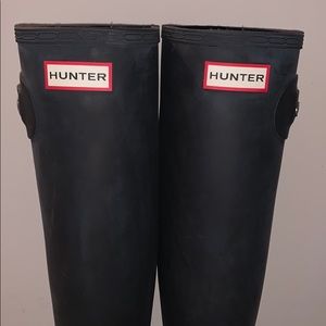 Women’s Original Hunter Tall Rain Boots: Black